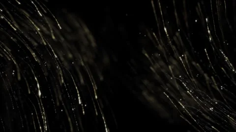 Gold Particles Stock-Footage 252078078