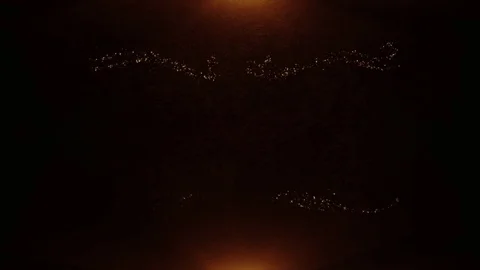 Gold particles frame background Stock Footage 71098779