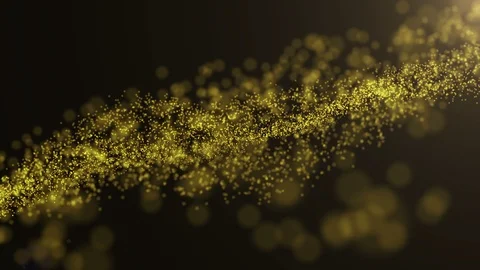 Gold particles glitter background. Stock-Footage 117323064