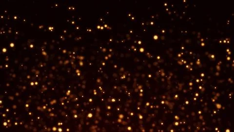 Gold Particles Иллюстрация