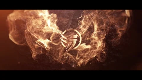 Gold Particles Logo Reveal Stock After Effects