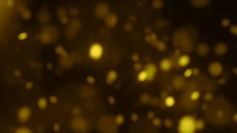 Gold Particles Moving Background. Particle gold dust   flickering background Stock Footage 119981047