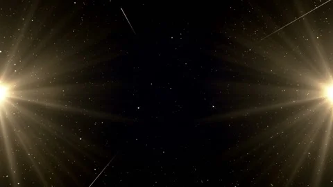 Gold Particles Night Awards Background Stock Footage 145580320