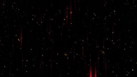 Gold Particles Space loop footage Stock Footage 154512797