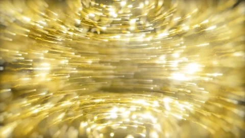 Gold Particles Vortex Background - Loop - Set of 2- Copy Space Stock Footage 311533619