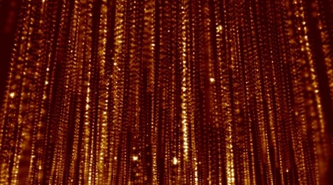 Gold particules up Stock Footage 8559959