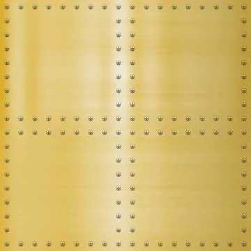 Gold plate background Illustrazione stock