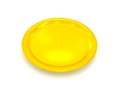 Gold plate Stock Illustration