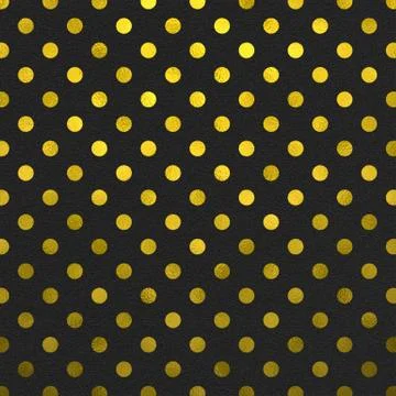 Gold Polka Dot Pattern Swiss Dots Texture Digital Paper Stock Illustration