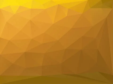 Gold Polygonal Background Ilustración de archivo