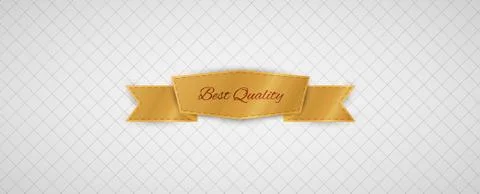 Gold quality label Stock Illustration