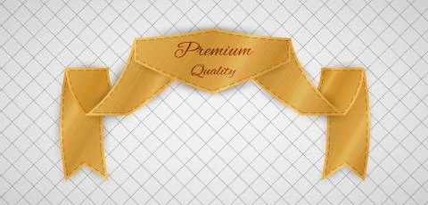 Gold quality label イラスト素材