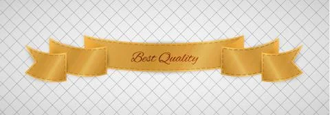 Gold quality label Stock Illustration