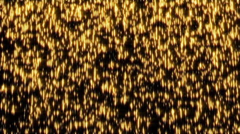 Gold Rain 2 inkl Alpha QT Video stock 27732386
