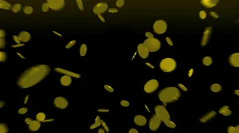 Gold rain 動画素材 21894811