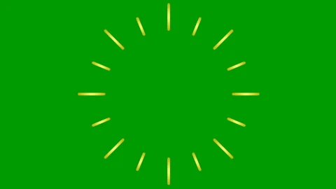 Gold ray green Stock Footage 224278315