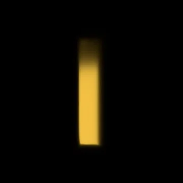 Gold realistic 3D rendering Hebrew alphabet, shiny metallic jewfish symbols and Stock Illustration