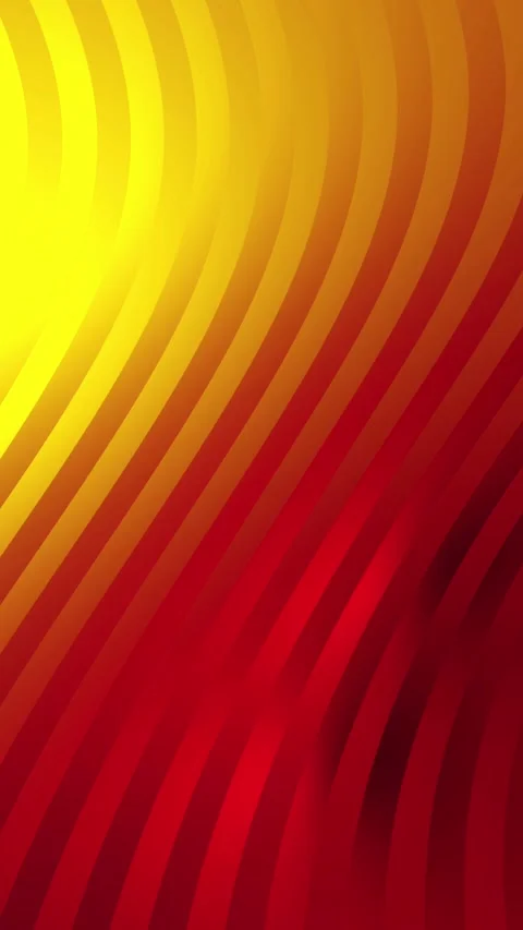 Gold Red Abstract Gradient Shades Wave Pattern 4K Animated Seamless Vertical Stock Footage 310349102