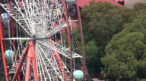 Gold Reef City Stock Footage 65434435