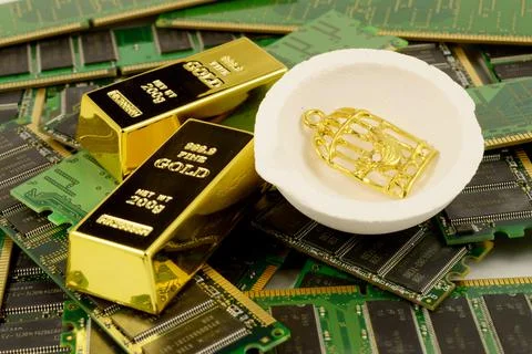 Gold Refining Stock Photos
