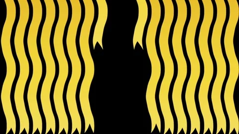 Gold ribbon background animation Stock Footage 308233058