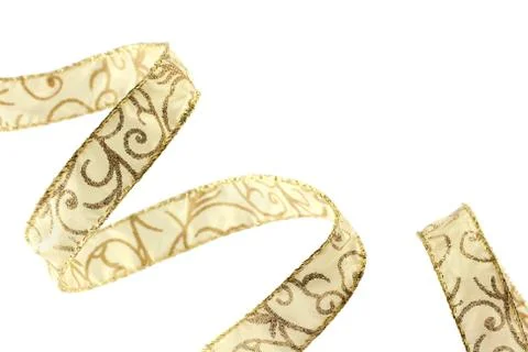 Gold ribbon Stock Photos