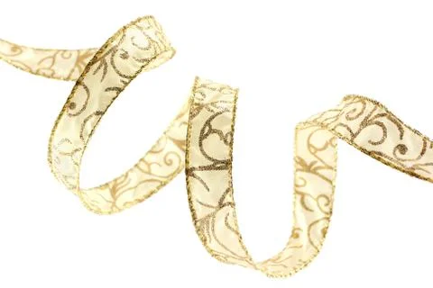 Gold ribbon Stock Photos