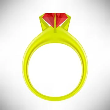 Gold Ring イラスト素材