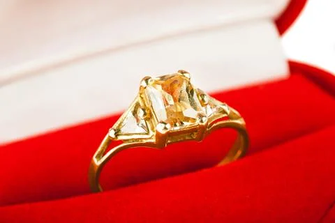 Gold ring Stock Photos