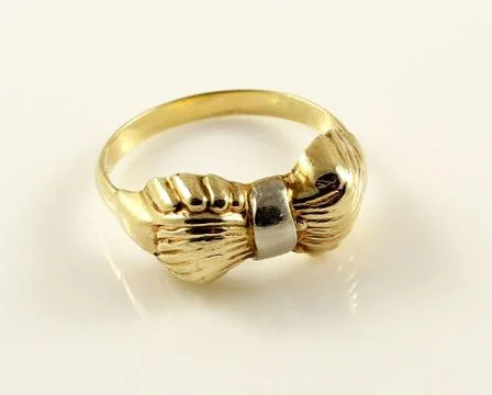 Gold Ring Foto stock