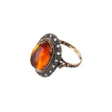 Gold ring 스톡 사진