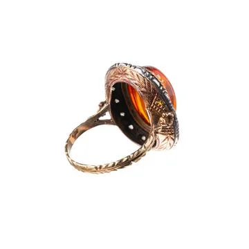 Gold ring 写真素材
