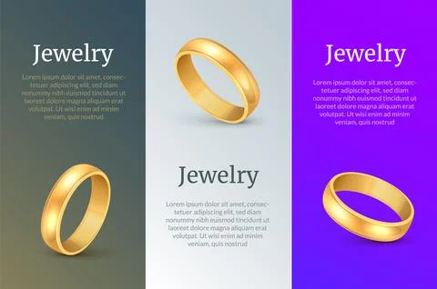 Gold ring vector wedding metal icon. Golden ring isolated fiancee one single Stock Illustration
