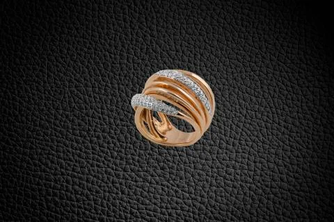 Gold rings Stock Photos