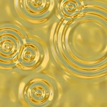 Gold ripples Stock Illustration