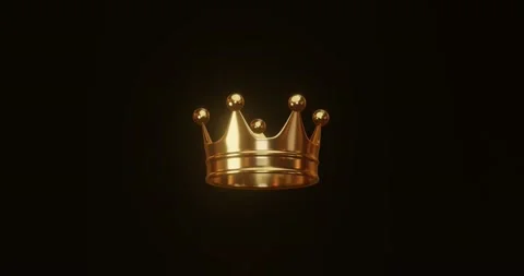 Royal Gold Crown Black Background Stock Video Footage | Royalty Free Royal  Gold Crown Black Background Videos | Pond5