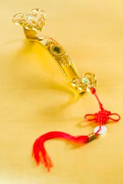 Gold Ruyi Stock Photos