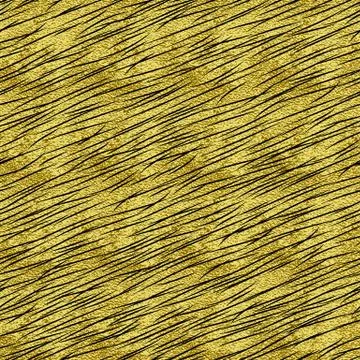 Gold scratched pattern Stock Illustration