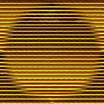 Gold seamless background with striped surface. A golden black seamless abstra Stock Illustration