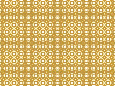 Gold seamless geometric pattern background Stock Illustration