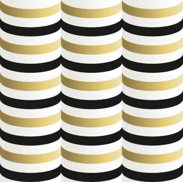 Gold seamless pattern geometry background Illustrazione stock