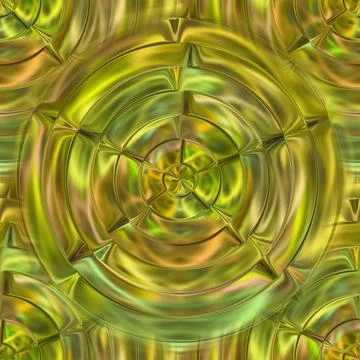 Gold seamless texture with round patterns. Beautiful abstraction.  Illustrazione stock