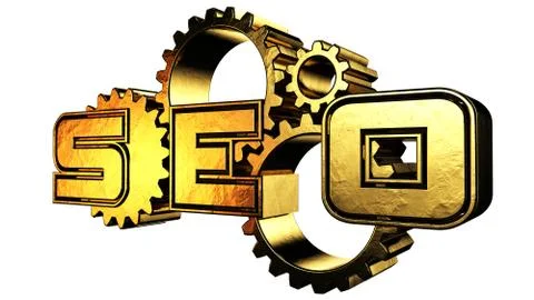 Gold seo Stock Illustration