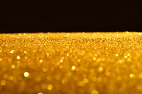 Gold sequins background Foto stock