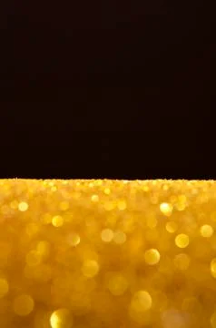 Gold sequins background Stock Photos