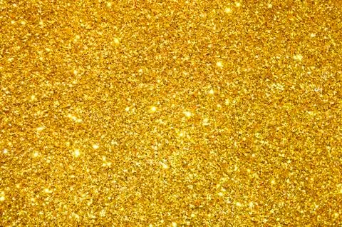 Gold sequins background Stock Photos