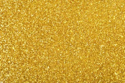 Gold sequins background Foto stock