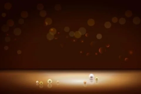 Gold shiny sparkles Stock Illustration