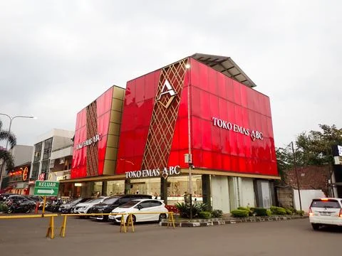 Gold shop 库存照片