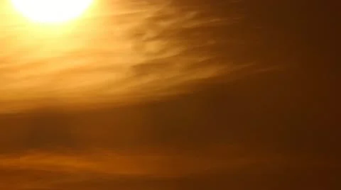 Gold on the sky Stock Footage 12570905